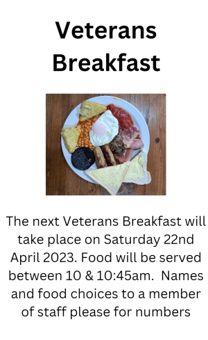 Veterans Breakfast